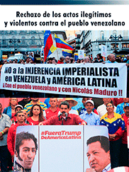 Rechazo de los actos ilegitemos en contra de Venezuela