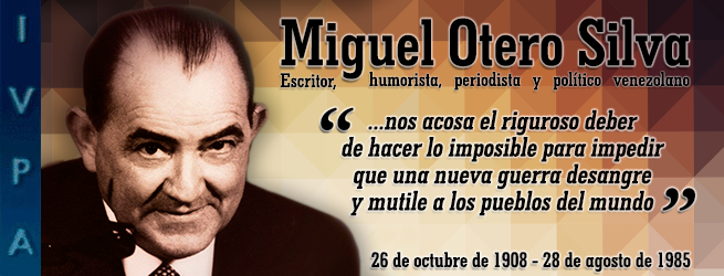 Banner de Miguel Otero Silva