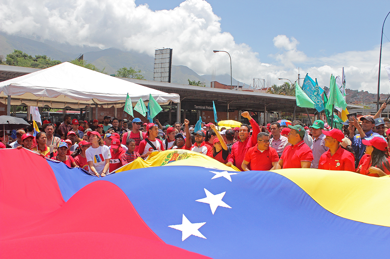 Marcha roja por la paz