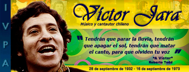 Banner de Víctor Jara