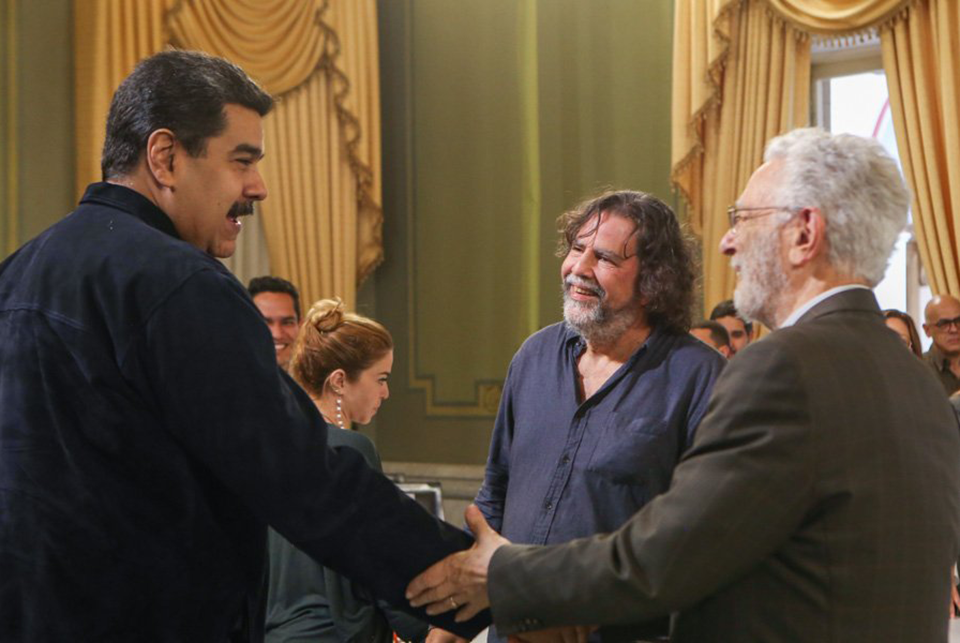 Presidente Maduro y Enrique Dussel
