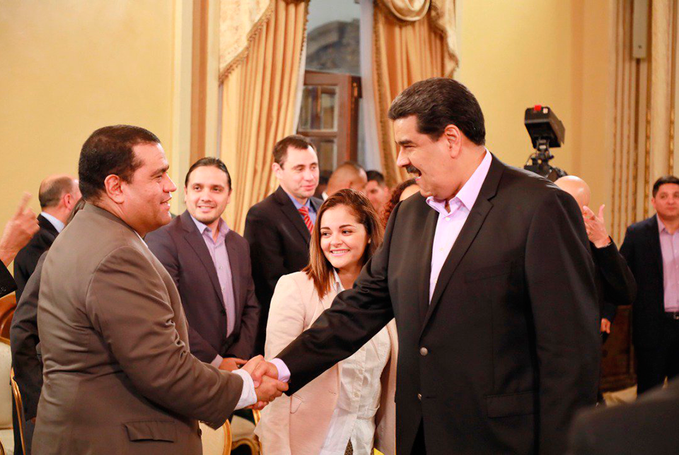 Presidente Maduro recibe a cuerpo diplomático