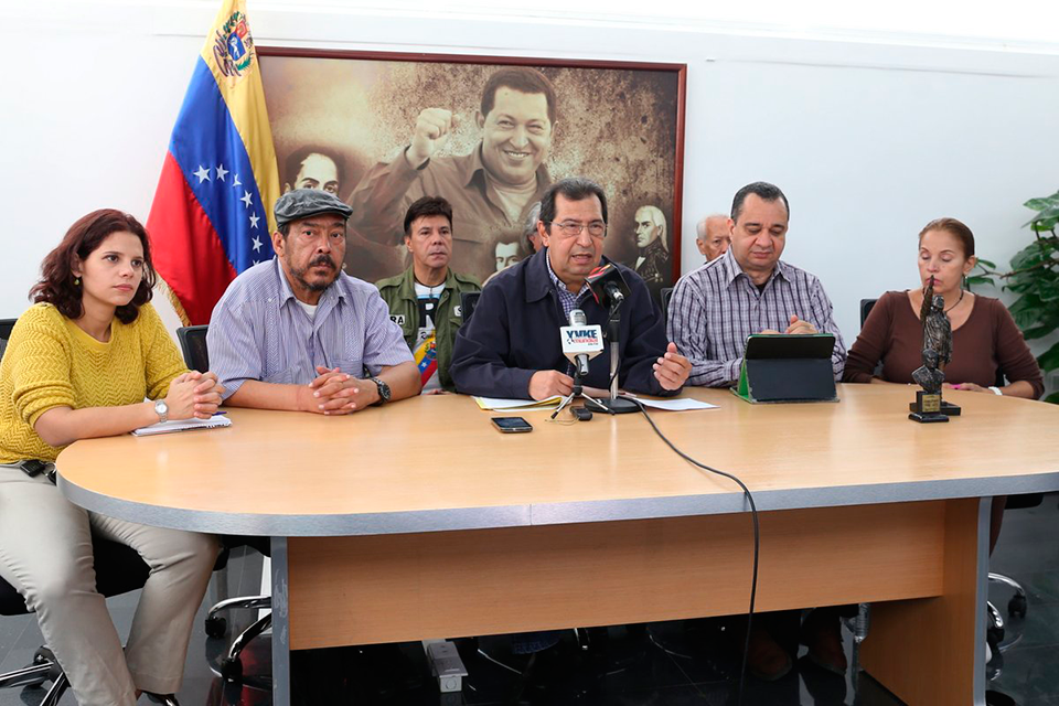 Rueda de Prensa del Foro de Sao Paulo