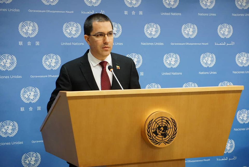 Jorge Arreaza en la ONU