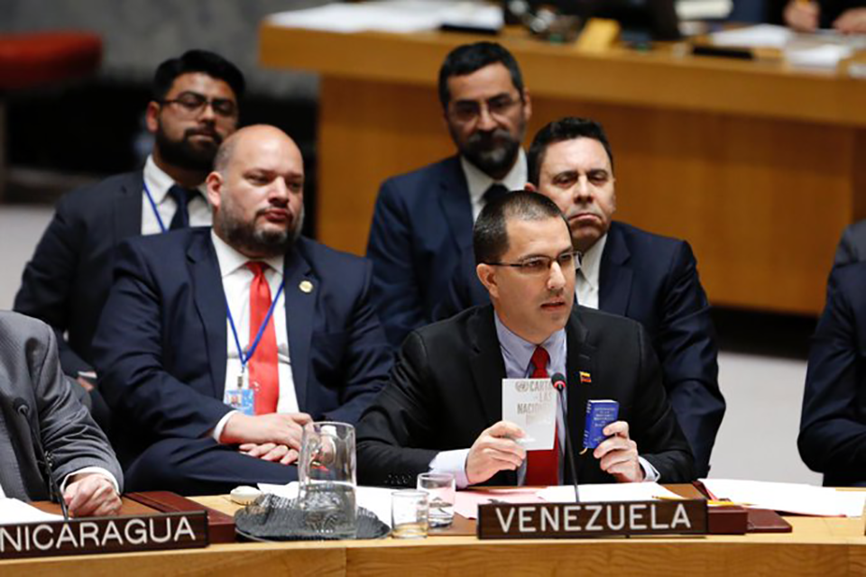 Canciller Arreaza en Consejo de Seguridad de la ONU