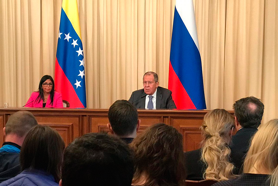 Rueda de Prensa Rusia Venezuela