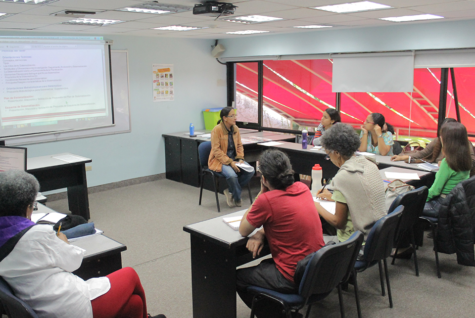 Taller de Orientaciones teórico metodológicas para la sistematización de experiencias